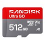 SanDisk Ultra GO microSDXC UHS-I 512GB (SDSQUGN-512G-GN6MN) | Ganga Electrónica