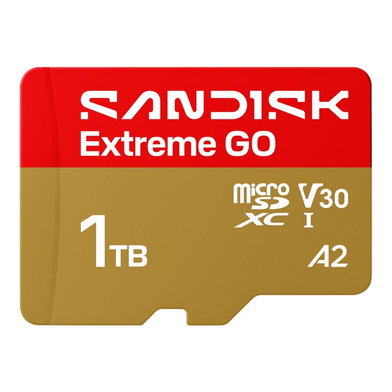 SanDisk Extreme GO microSDXC UHS-I 1TB 240MB/s | Ganga Electrónica