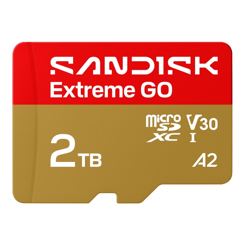 SanDisk Extreme GO microSDXC UHS-I 2TB 240MB/s | Ganga Electrónica