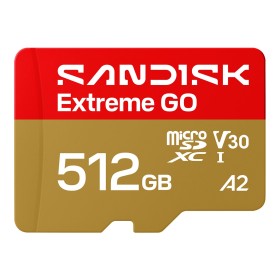 SanDisk Extreme GO microSDXC UHS-I 512GB 240MB/s | Ganga Electrónica