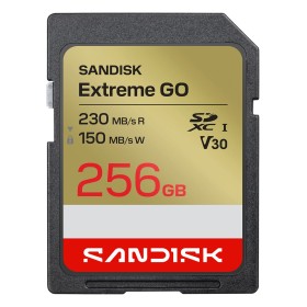 SanDisk Extreme GO SDXC UHS-I 256GB 230MB/s | Ganga Electrónica