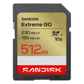 SanDisk Extreme GO SDXC UHS-I 512GB 230MB/s | Ganga Electrónica