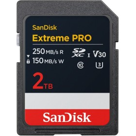 SanDisk Extreme PRO SDXC UHS-I 2TB 250MB/s | Ganga Electrónica
