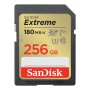 SanDisk Extreme SDXC UHS-I 256GB 180MB/s (SDSDXVV-256G-GNCIN) | Ganga Electrónica