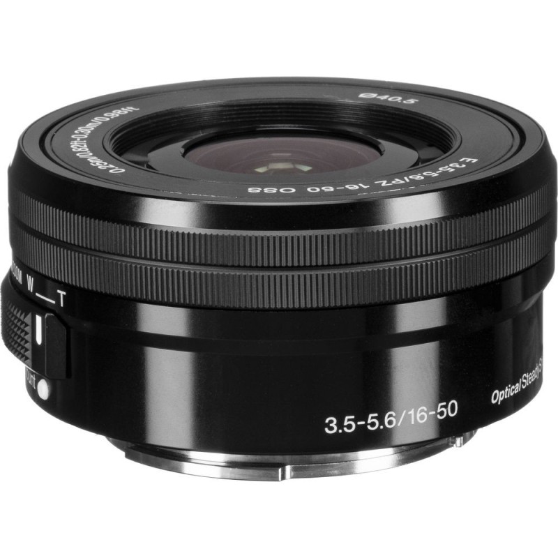 Sony E PZ 16-50mm f/3.5-5.6 OSS (SELP1650) (Negro, sin caja) | Ganga Electrónica