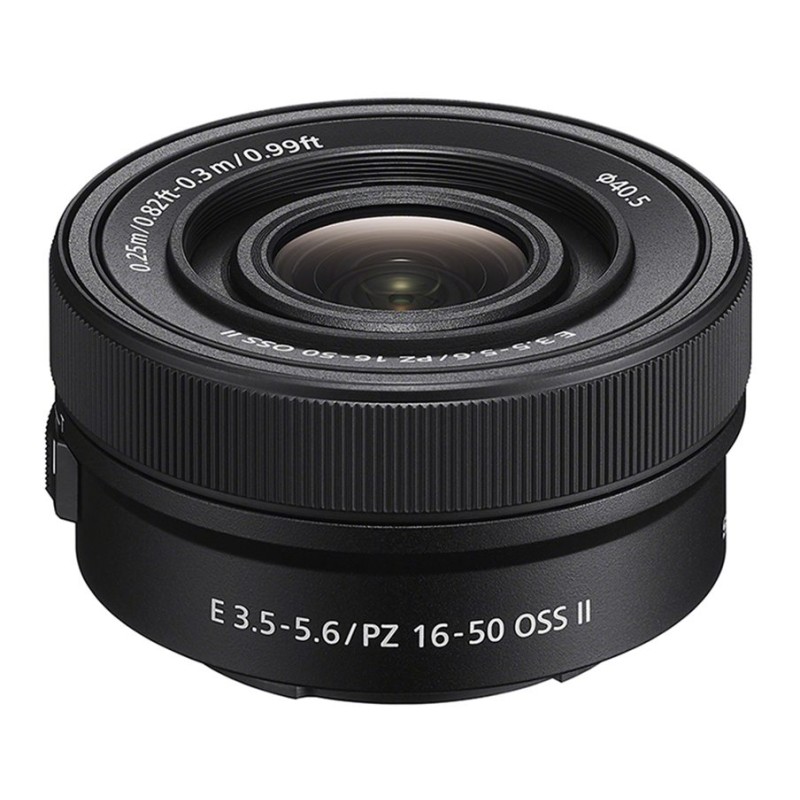 Sony E PZ 16-50mm f/3.5-5.6 OSS II (SELP16502) (Negro, sin | Ganga Electrónica