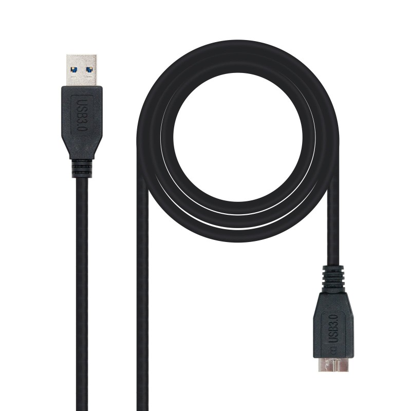 Comprar Nanocable Cable Usb-A 3.0 Macho A Micro-Usb 3.0 Macho 2m - Ganga Electrónica