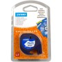 Comprar Cinta Rotuladora Adhesiva de Plástico DYMO 91221/ para Letratag/ 12mm x 4M/ Negra-Blanca - Ganga Electrónica