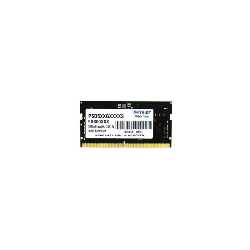 Comprar Memoria Patriot Signature Ddr5 32 Gb 1 X 32 Gb 4800 Mhz Psd532g48002s - Ganga Electrónica