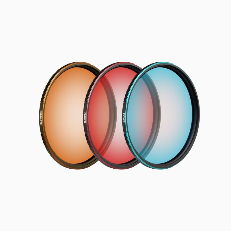 Comprar PolarPro Jean Black Filter 3-pack - 67mm (Red Orange Blue) - Ganga Electrónica