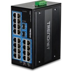 Comprar Trendnet 26-Port Hardened Indumrial Gigabit Din-Rail Switch - Ganga Electrónica
