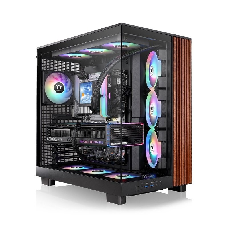 Comprar Caja Pc Midi Thermaltake View 380 Xl Ws Argb Negro - Ganga Electrónica