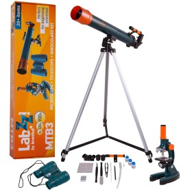 Comprar Conjunto de microscopio, telescopio y prismáticos Levenhuk LabZZ MTB3 - Ganga Electrónica