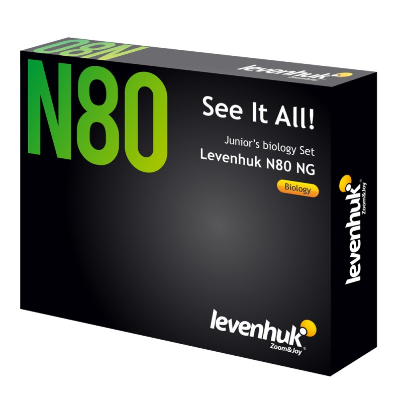Comprar Juego de preparaciones Levenhuk N80 NG «Lo verás todo» - Ganga Electrónica
