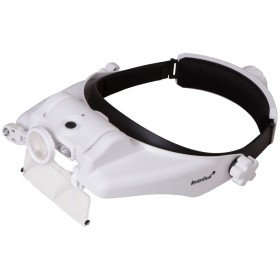 Comprar Lupa frontal recargable Levenhuk Zeno Vizor HR4 - Ganga Electrónica