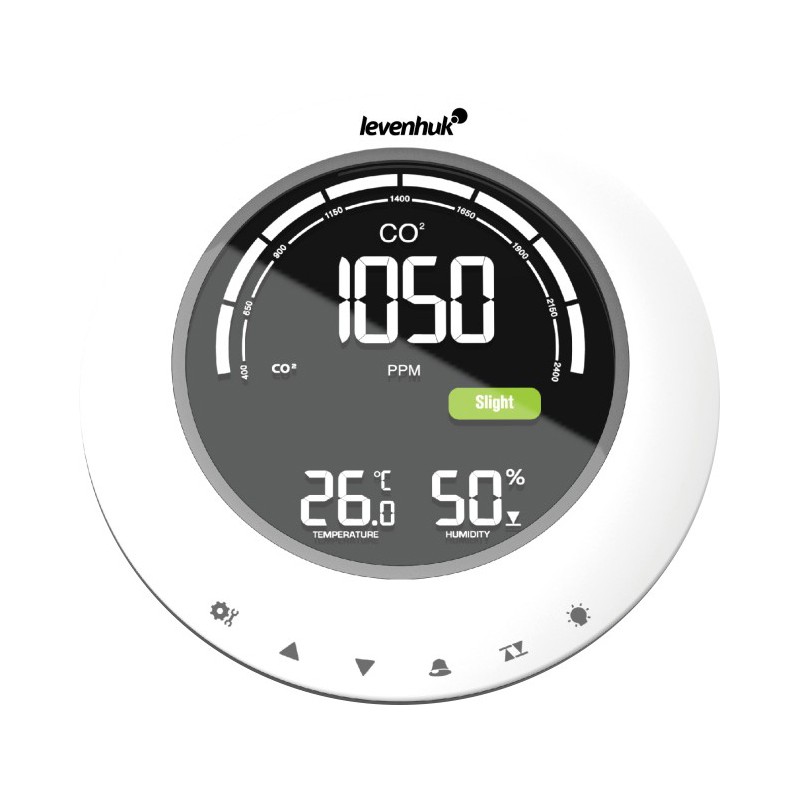Comprar Medidor de CO₂ Levenhuk Wezzer PLUS LP90 - Ganga Electrónica