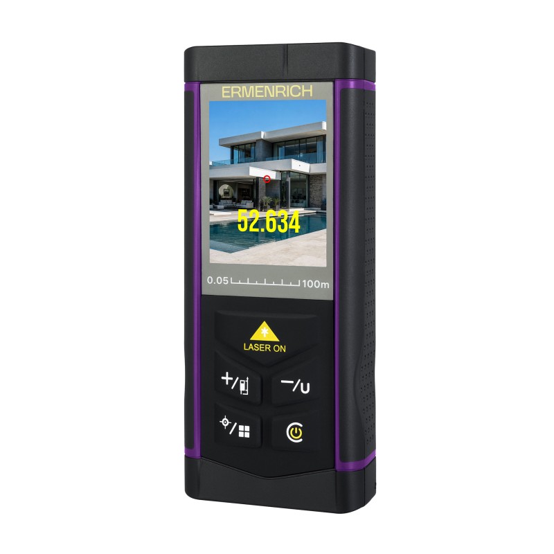 Comprar Medidor láser Ermenrich PRO LR100, con cámara - Ganga Electrónica