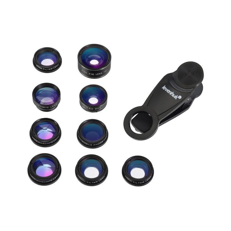 Comprar Juego de lentes para teléfono inteligente Levenhuk Lens S10 - Ganga Electrónica