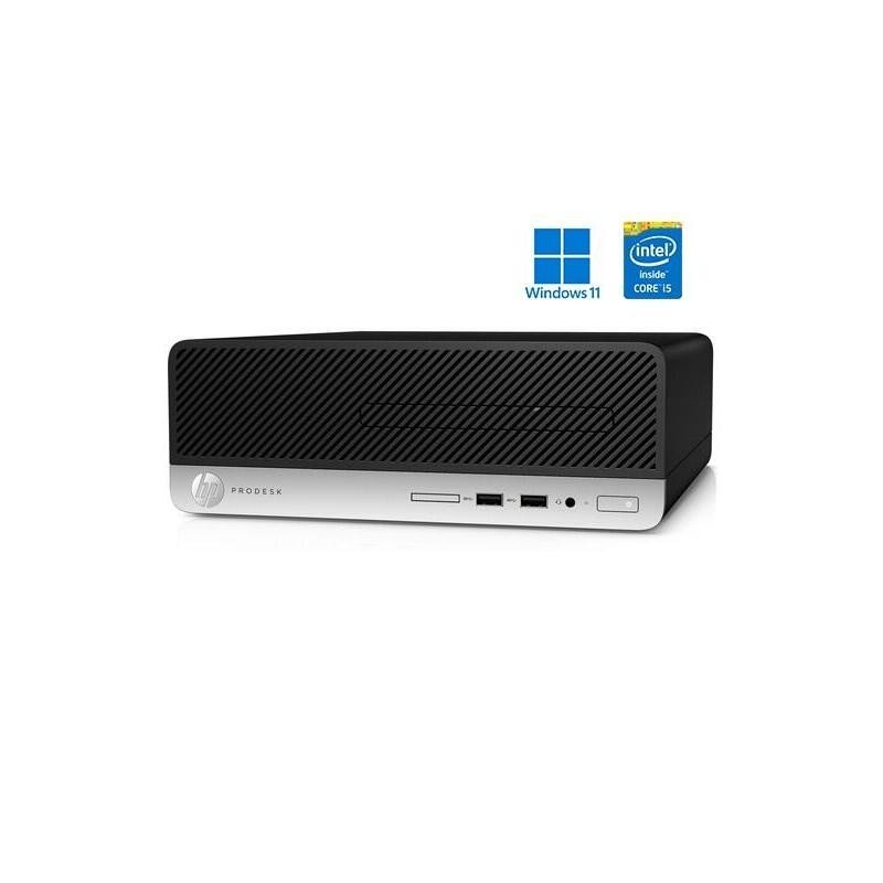 Pc reacondicionado hp prodesk 400 g6 sff i5-9500 256gb ssd 8gb w11p instalado 1 año de garantia