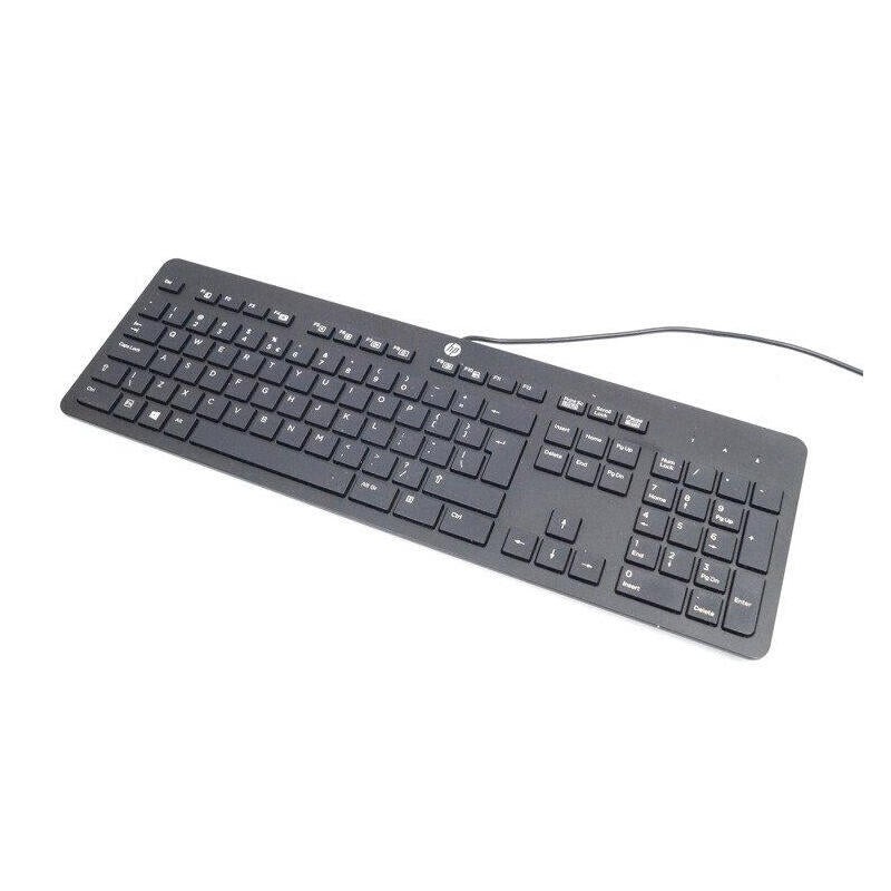 Comprar Teclado reacondicionado Hp SK-2120 911727-031 español (qwerty) negro con cable USB - Ganga Electrónica