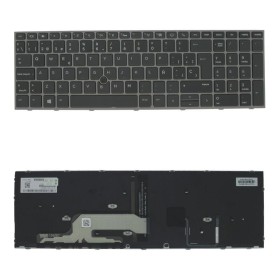 Comprar Generico Teclado español para portátil hp zbook 15/17 G5 G6 retroiluminado nuevo 1 año de garantia - Ganga Electrónica