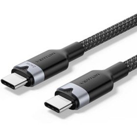 Comprar Cable USB 2.0 Tipo-C 5A Vention TRIBF/ USB Tipo-C Macho - USB Tipo-C Macho/ Hasta 240W/ 480Mbps/ 1m/ Negro - Ganga Elect