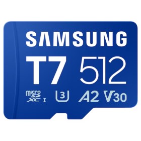 Comprar Tarjeta de Memoria Samsung T7 512GB microSD XC/ Clase 10/ 170MBs - Ganga Electrónica