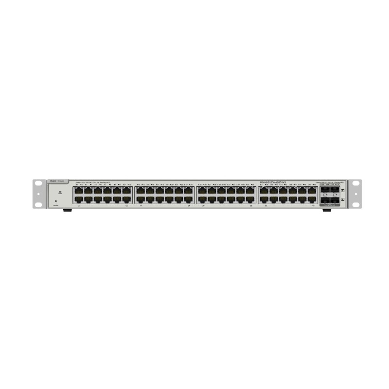 Comprar Reyee 48-Port L2+ Managed 10g Switch, 48 Gigabit Rj45 Ports, 4 *10g Sfp+ Slots,19-Inch Rack-Mountab - Ganga Electrónica