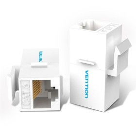 Comprar Conector RJ45 Vention IPGW0-5 Cat6 UTP/ 5 uds/ Blanco - Ganga Electrónica