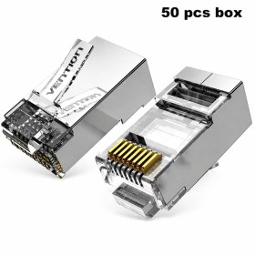 Comprar Vention Conector RJ45 IDFR0-50/ Cat.6A FTP/ 50 uds - Ganga Electrónica