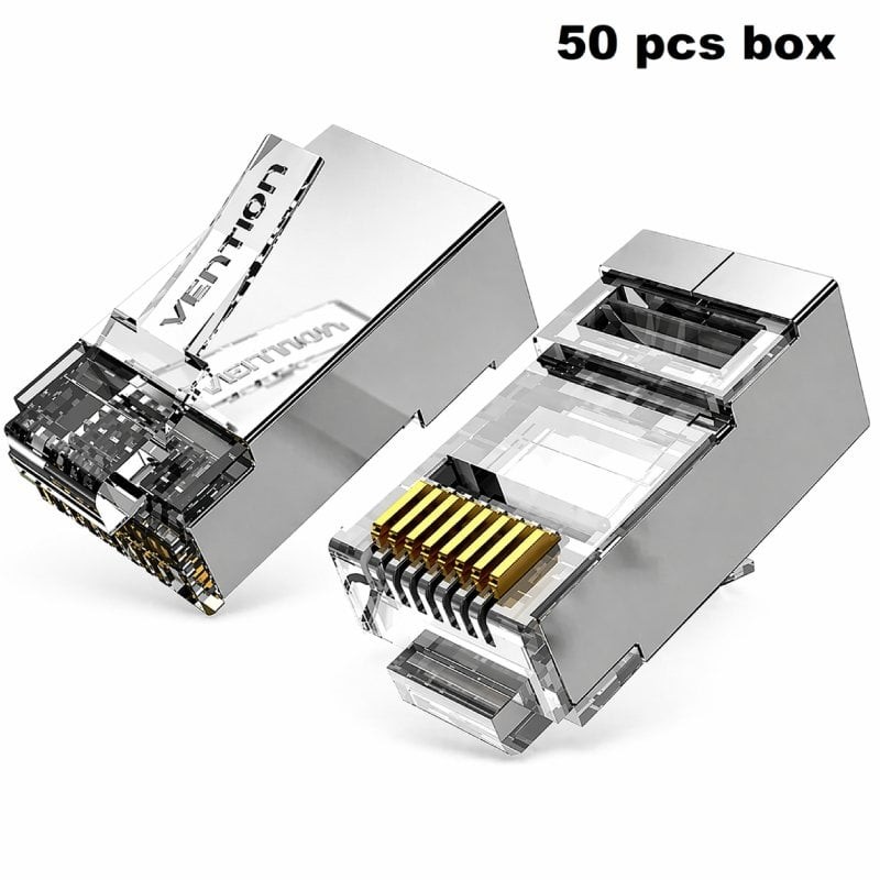 Comprar Vention Conector RJ45 IDFR0-50/ Cat.6A FTP/ 50 uds - Ganga Electrónica