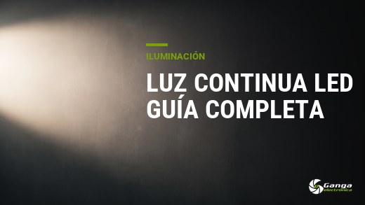 Luz continua LED para foto y vídeo: potencia real, color, parpadeo y esquemas que funcionan