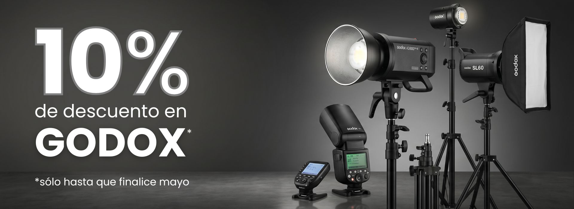BANNER GODOX 10% WEB